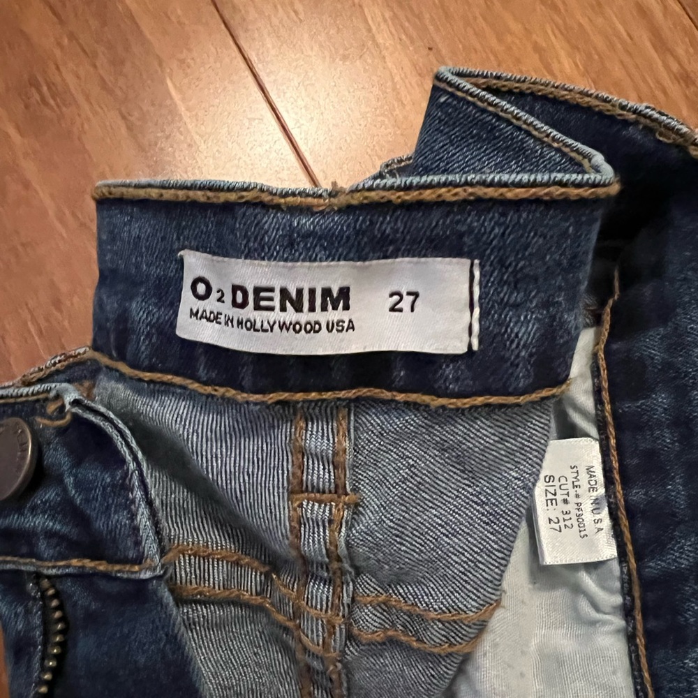O2 Denim flare jeans - Picture 5 of 6